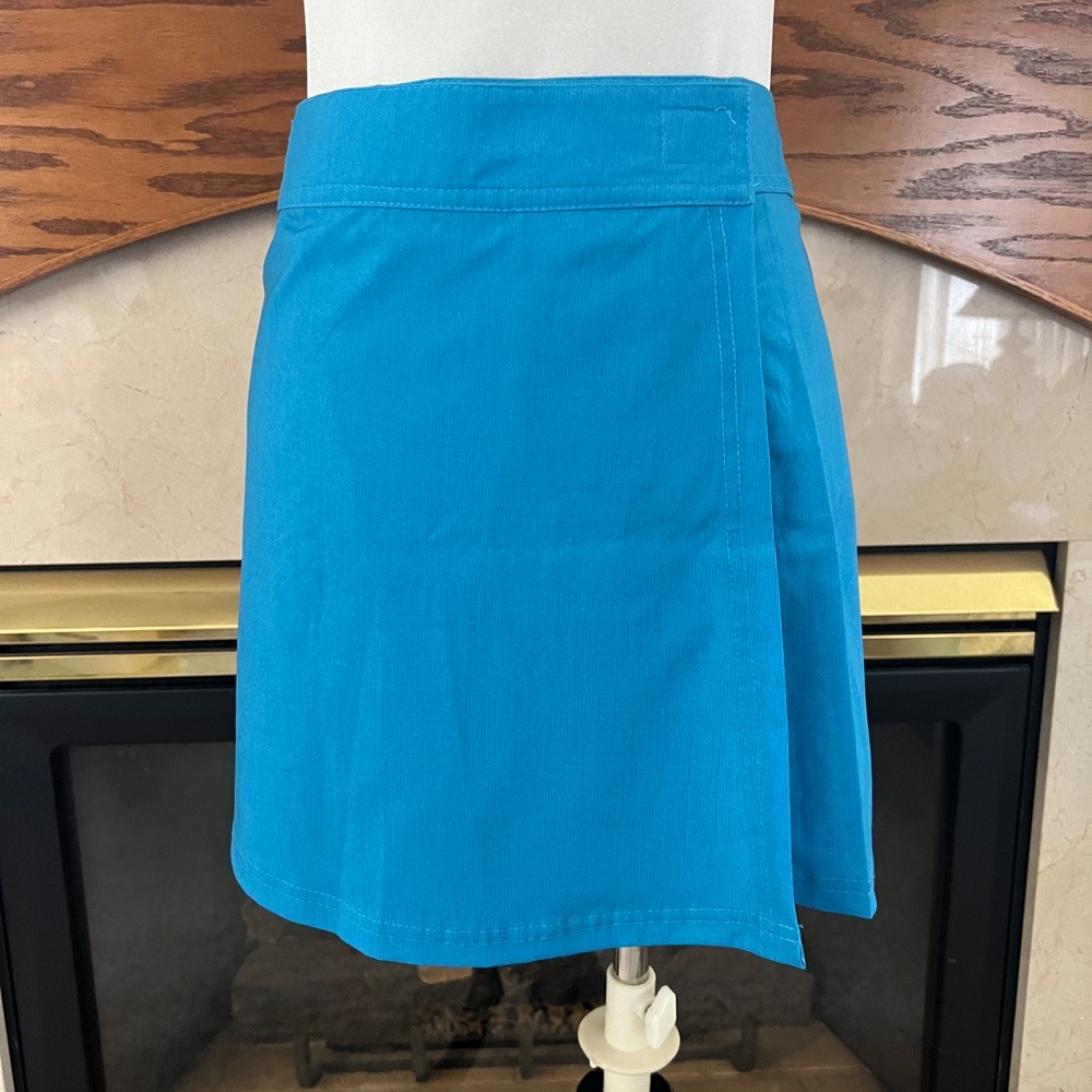 RipSkirt Hawaii Blue Lightweight Velcro Waist‎ Wrap Skirt Size Small